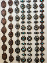 Load image into Gallery viewer, Western Concho Link Chain Belt
