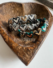 Load image into Gallery viewer, Western Boho Heart Stretch Bracelet
