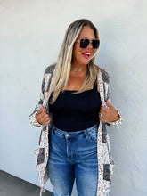 Load image into Gallery viewer, CHECKERED MILEY DOT CARDIGAN
