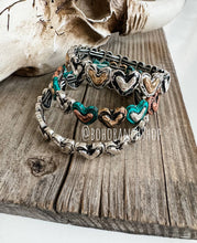 Load image into Gallery viewer, Western Boho Heart Stretch Bracelet
