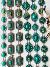 Load image into Gallery viewer, Western Concho Link Chain Belt
