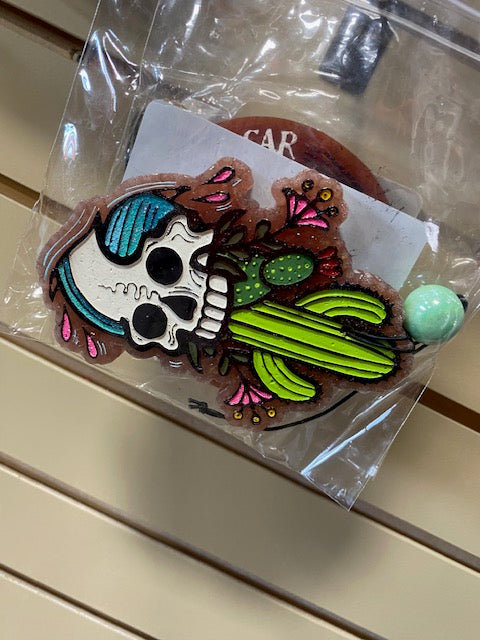 Skull Cactus Freshie