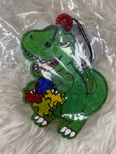 Load image into Gallery viewer, Dino with Puzzle Car Freshie
