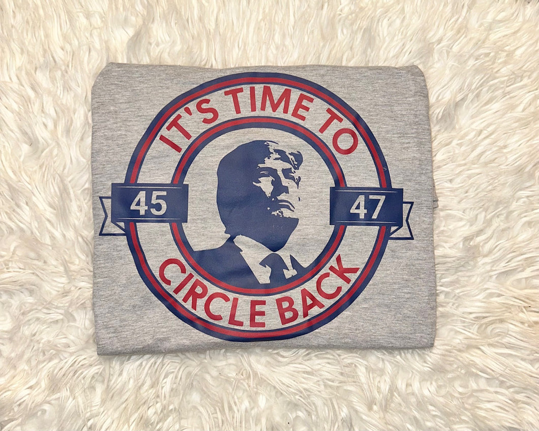 IT'S TIME TO CIRCLE BACK