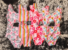 Load image into Gallery viewer, **Pre Order Womens Swim One Piece Tie**

