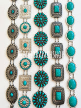 Load image into Gallery viewer, Western Concho Link Chain Belt
