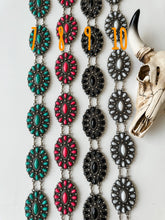 Load image into Gallery viewer, Western Concho Link Chain Belt
