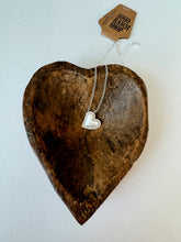 Load image into Gallery viewer, Pearl with Rhinestone Heart Necklace
