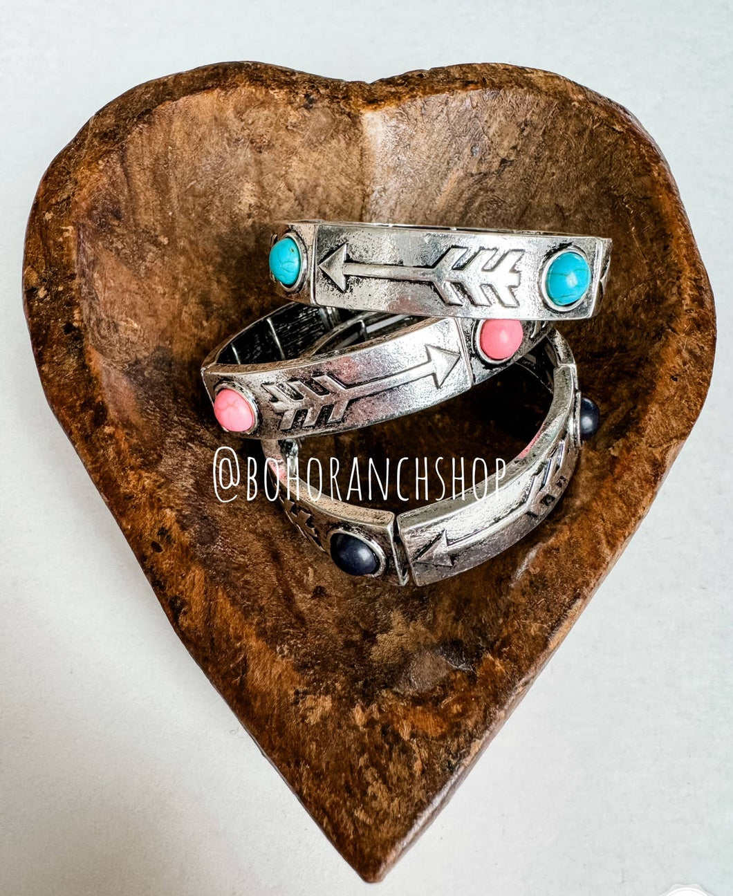 Western Arrow Stackable Stretch Bracelet 