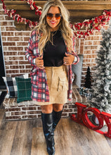Load image into Gallery viewer, PLAID PRINT LOLA CARDIGAN
