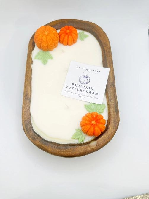 22oz Pumpkin Dough Bowl Candle