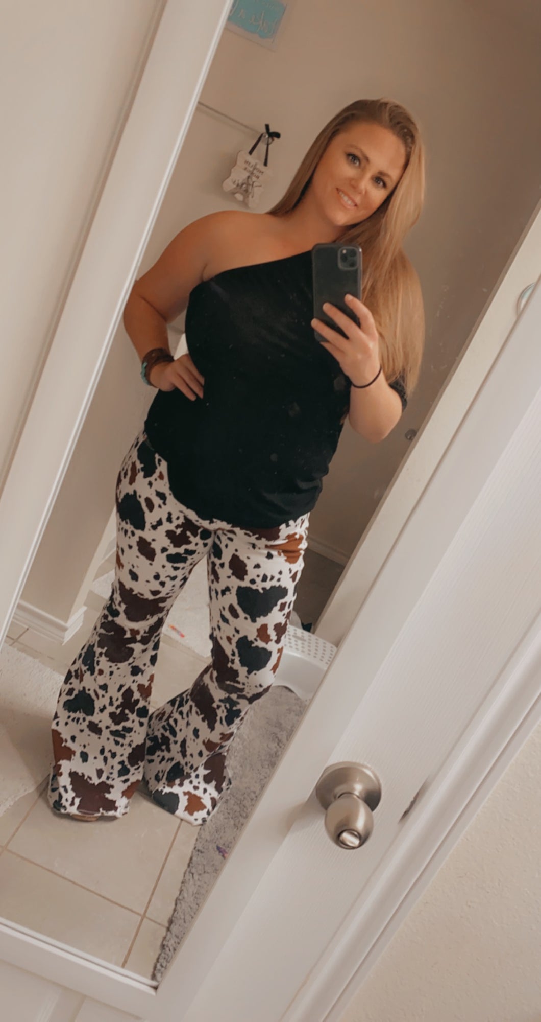 SUPER FLARE COW PRINT